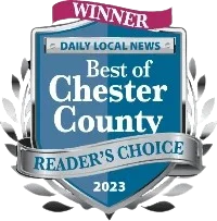 2023 Best of Chester County Winner badge