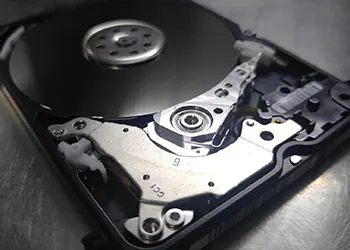 picture of a computer harddrive
